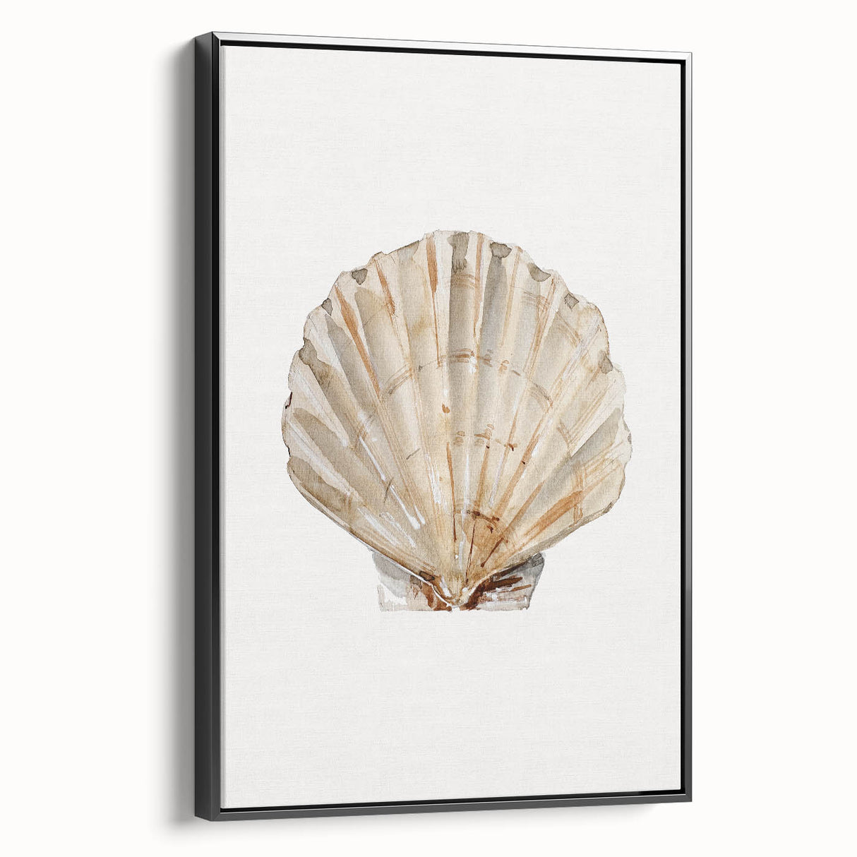 Coastal Wall Art - Nautical Seashell Beach-Themed Decor for Seaside Homes
