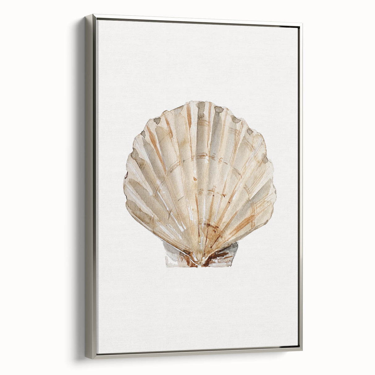 Coastal Wall Art - Nautical Seashell Beach-Themed Decor for Seaside Homes