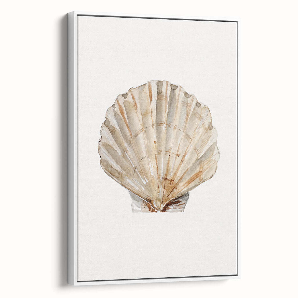 Coastal Wall Art - Nautical Seashell Beach-Themed Decor for Seaside Homes