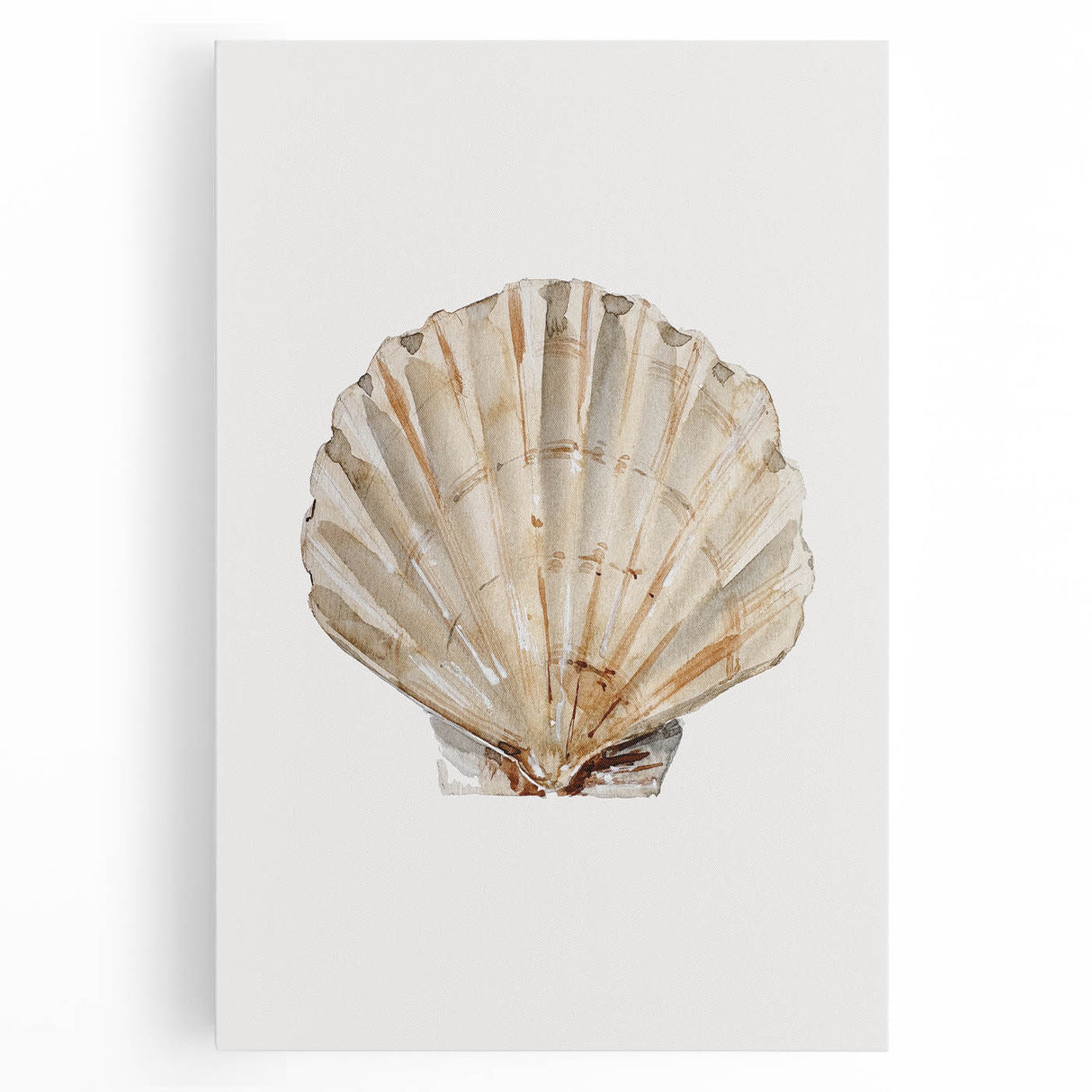 Coastal Wall Art - Nautical Seashell Beach-Themed Decor for Seaside Homes