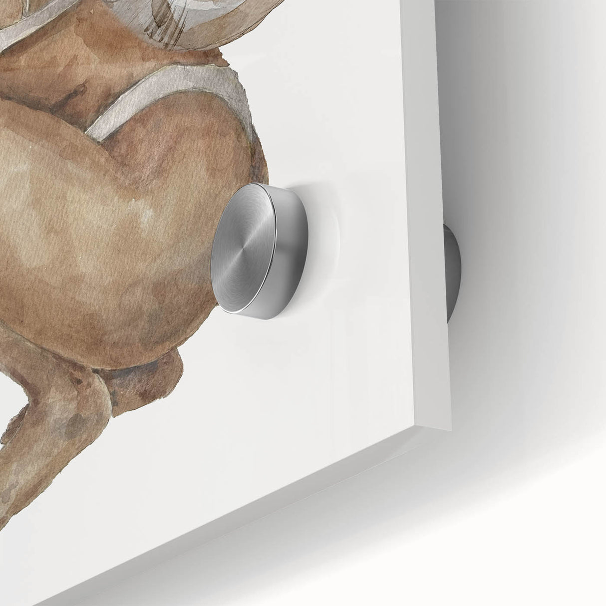 Coastal Wall Art - Woman with Snail Shell Beach-Themed Nautical Print