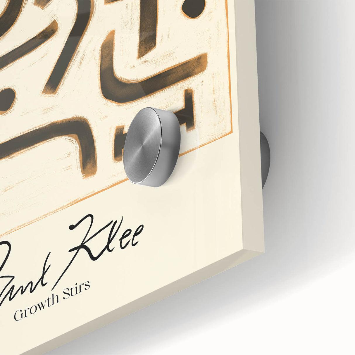 Modern Abstract Wall Art – Paul Klee-Inspired Contemporary Canvas Print