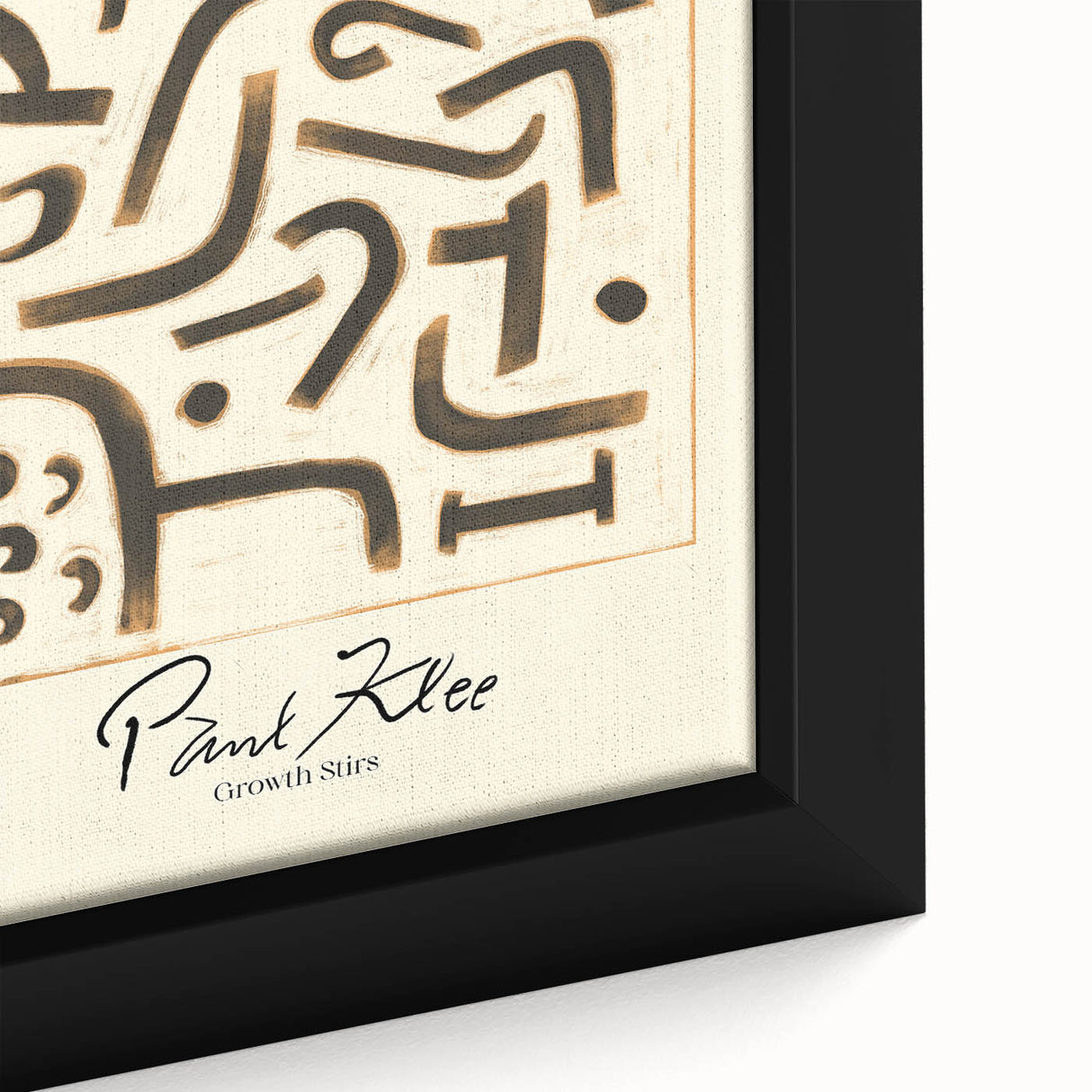 Modern Abstract Wall Art – Paul Klee-Inspired Contemporary Canvas Print