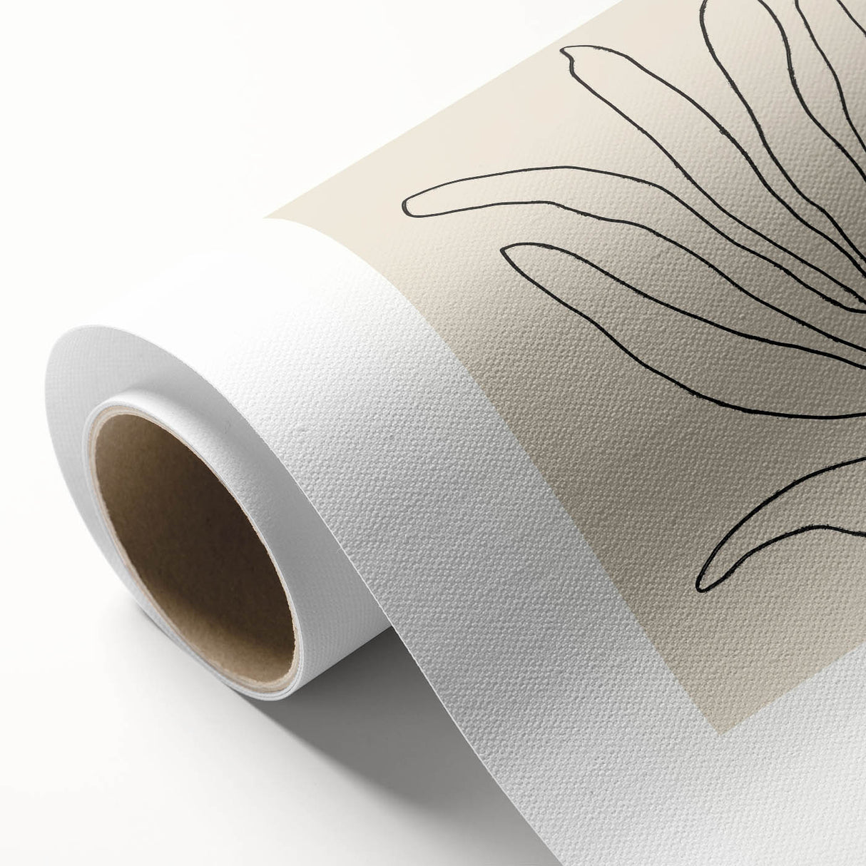 Minimalist Botanical Line Art: "Les Fleurs Abstraites" Modern Flower Print