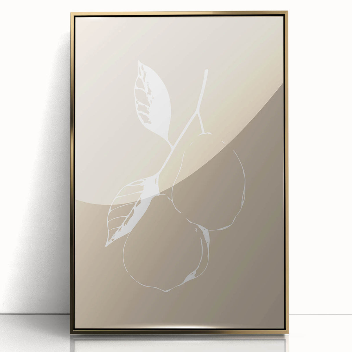Minimalist Wall Art - Elegant Pear Design for Modern Home Decor