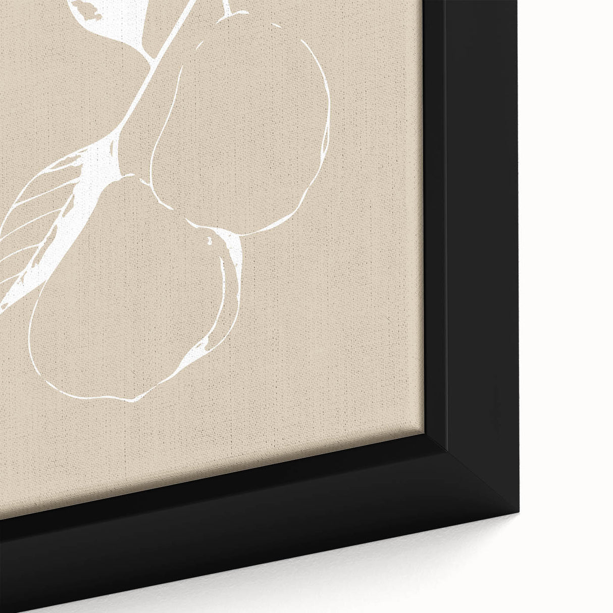 Minimalist Wall Art - Elegant Pear Design for Modern Home Decor