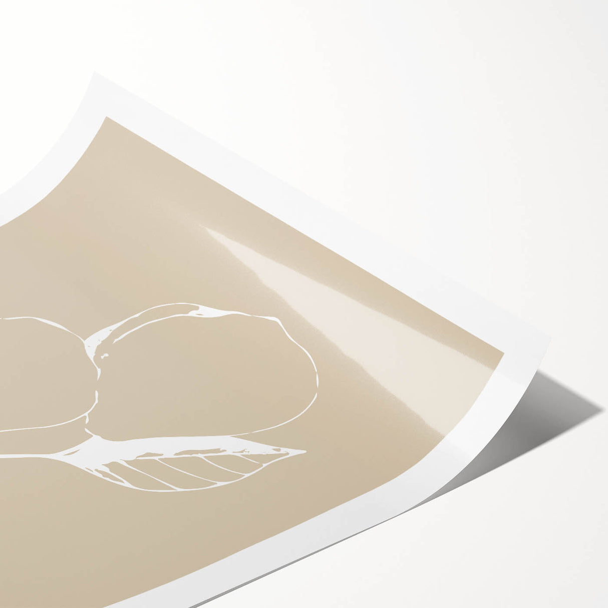 Minimalist Wall Art - Elegant Pear Design for Modern Home Decor