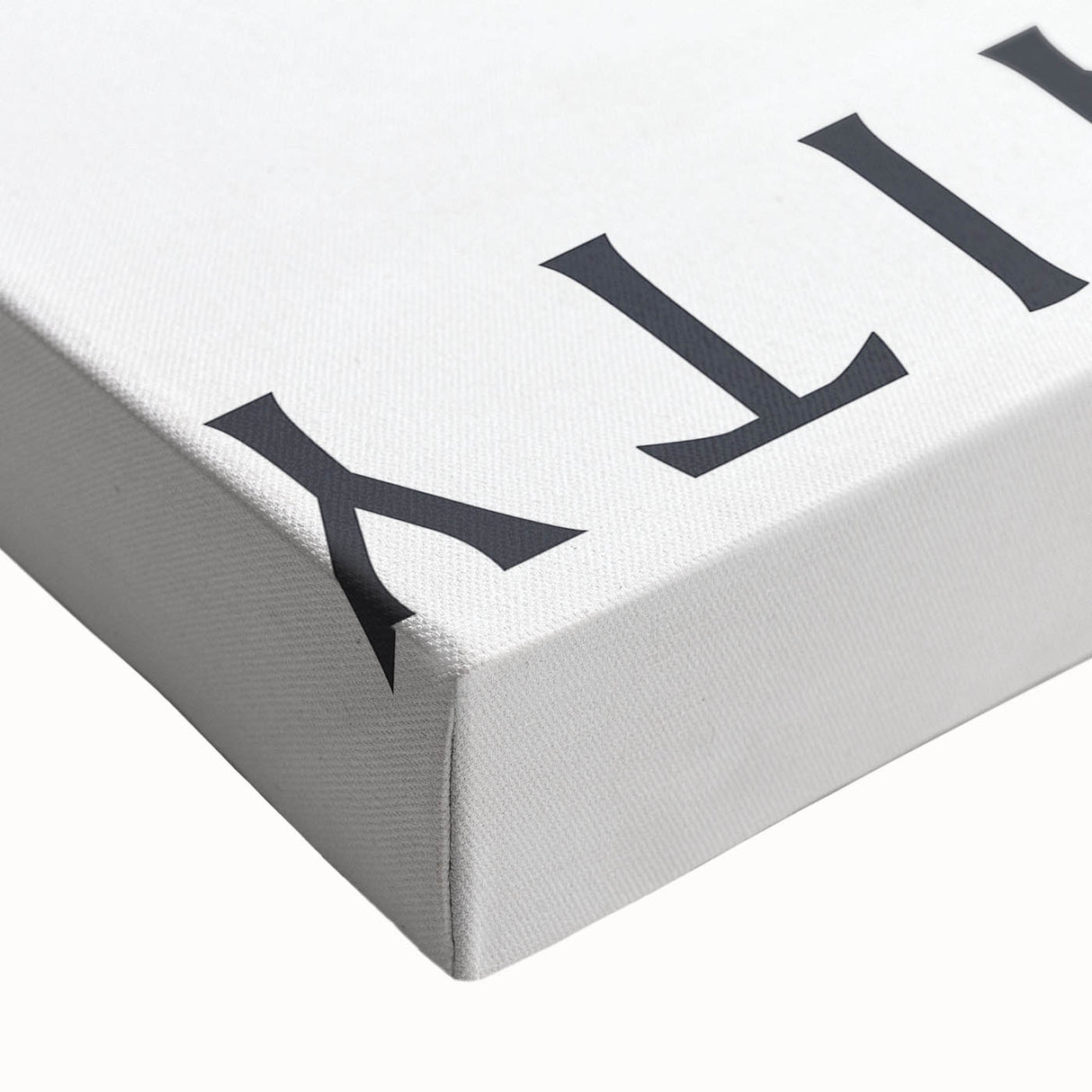 Minimalist Wall Art - Blue Silhouette with "Harmony" Text for Modern Decor