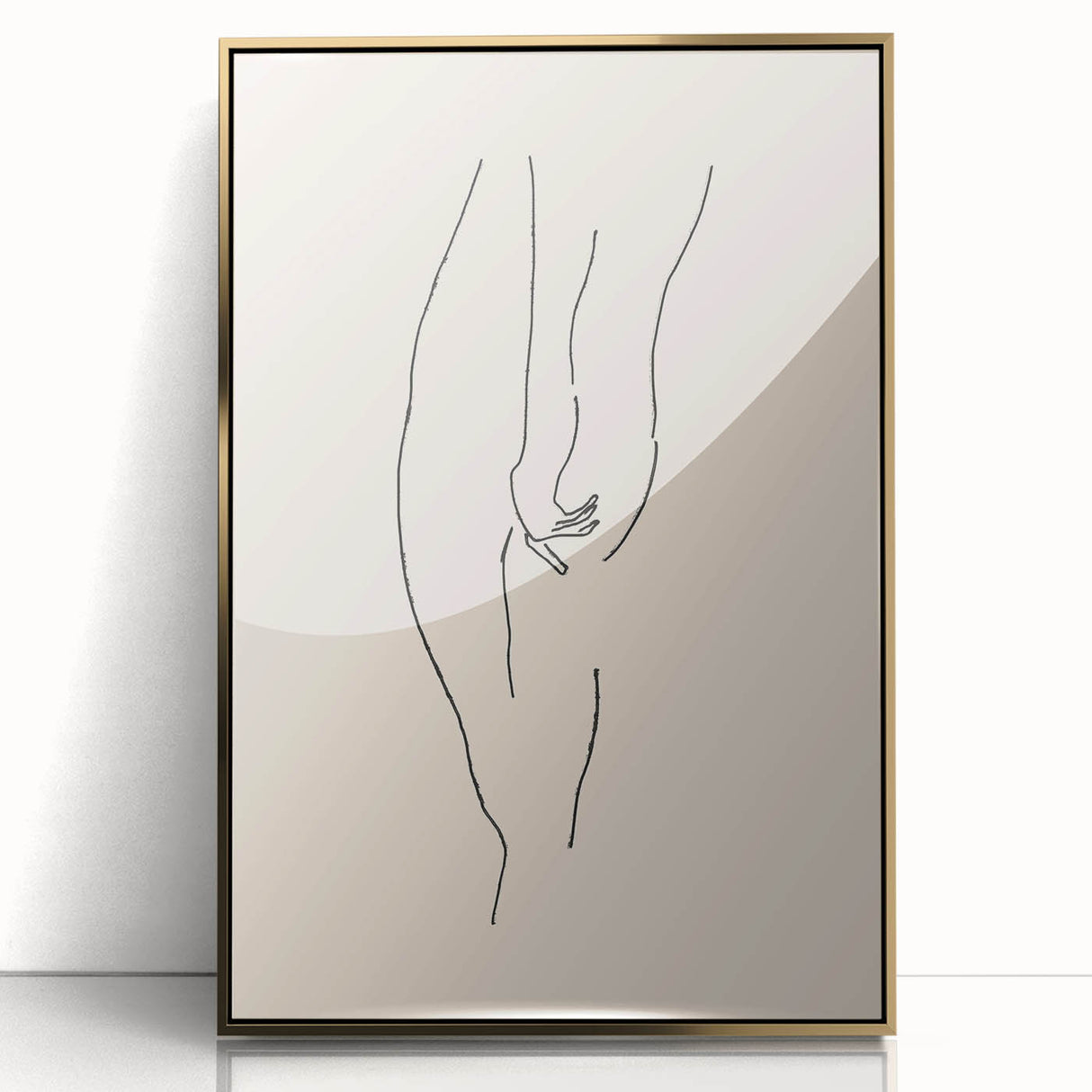 Minimalist Line Art – Elegant Figure Drawing for Modern Wall Decor