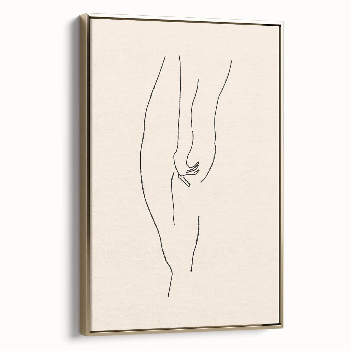 Minimalist Line Art – Elegant Figure Drawing for Modern Wall Decor