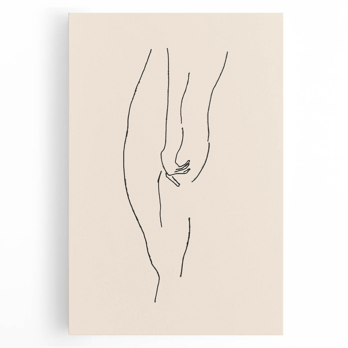 Minimalist Line Art – Elegant Figure Drawing for Modern Wall Decor
