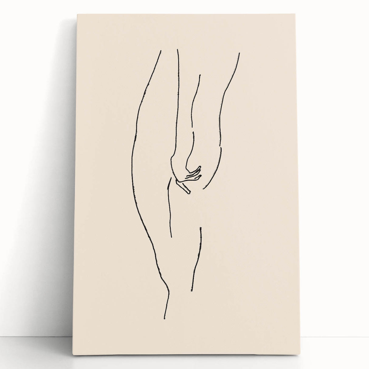 Minimalist Line Art – Elegant Figure Drawing for Modern Wall Decor