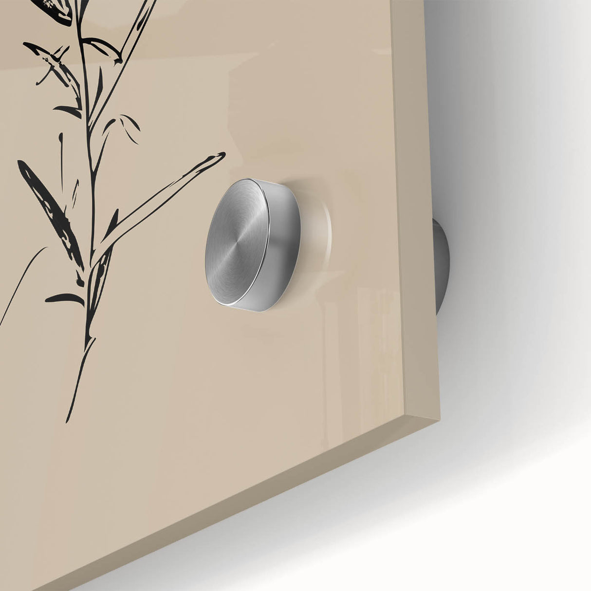 Minimalist Botanical Line Art – Elegant Plant Study for Modern Wall Decor