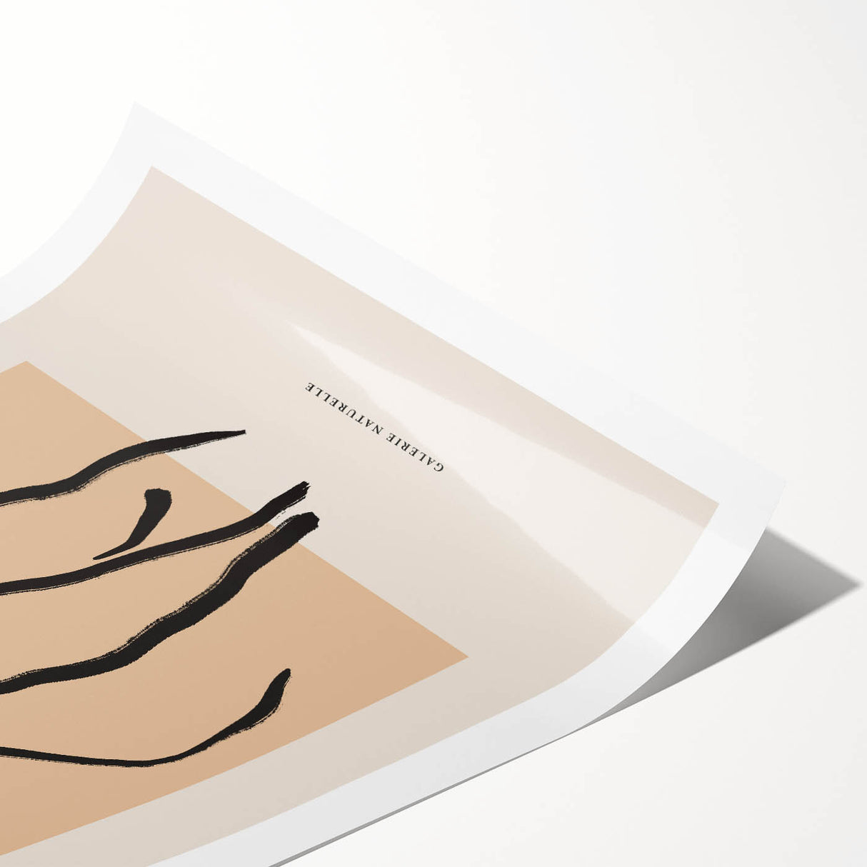 Abstract Minimalist Figure Art – Modern Line Drawing for Elegant Decor