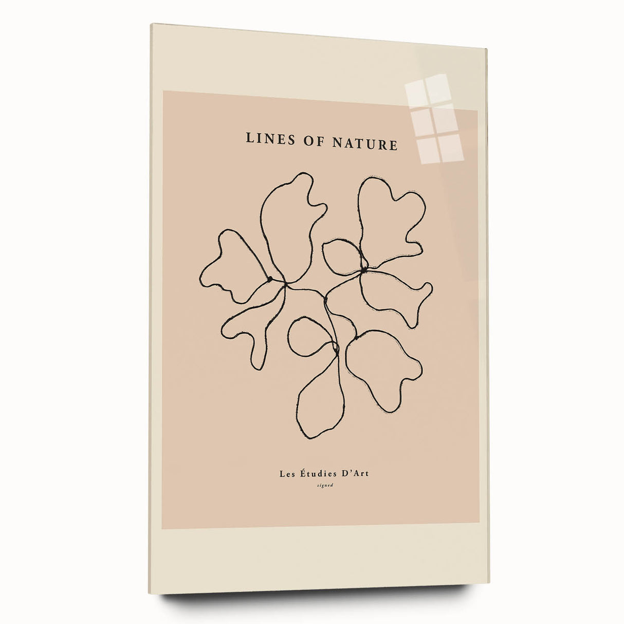 Minimalist Nature Line Art – Abstract Botanical Design for Modern Decor