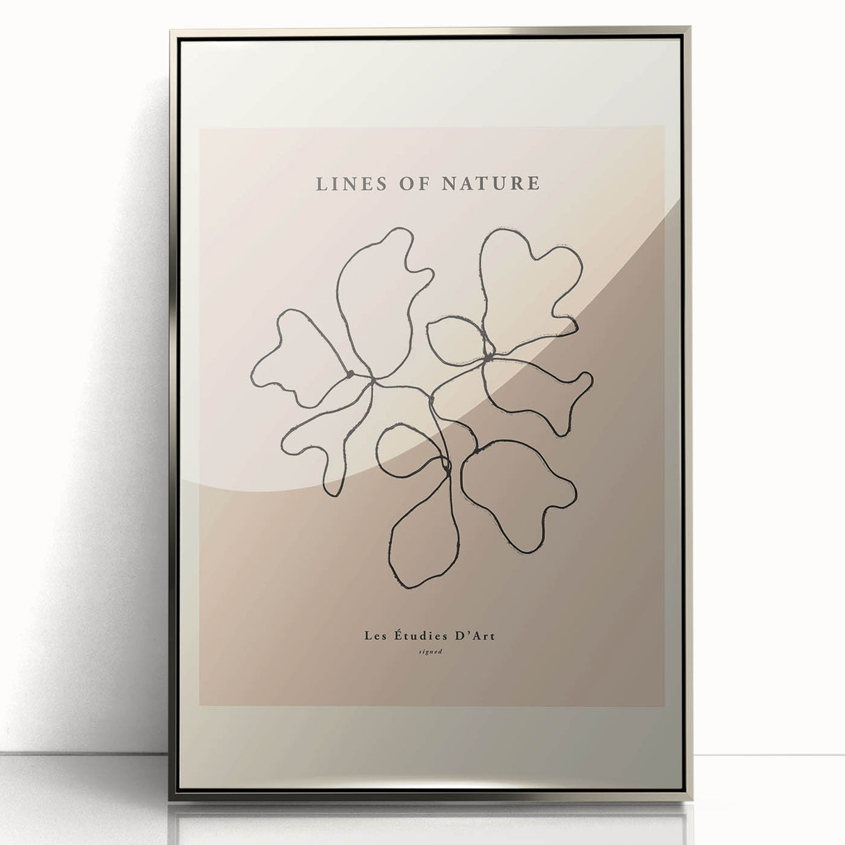 Minimalist Nature Line Art – Abstract Botanical Design for Modern Decor