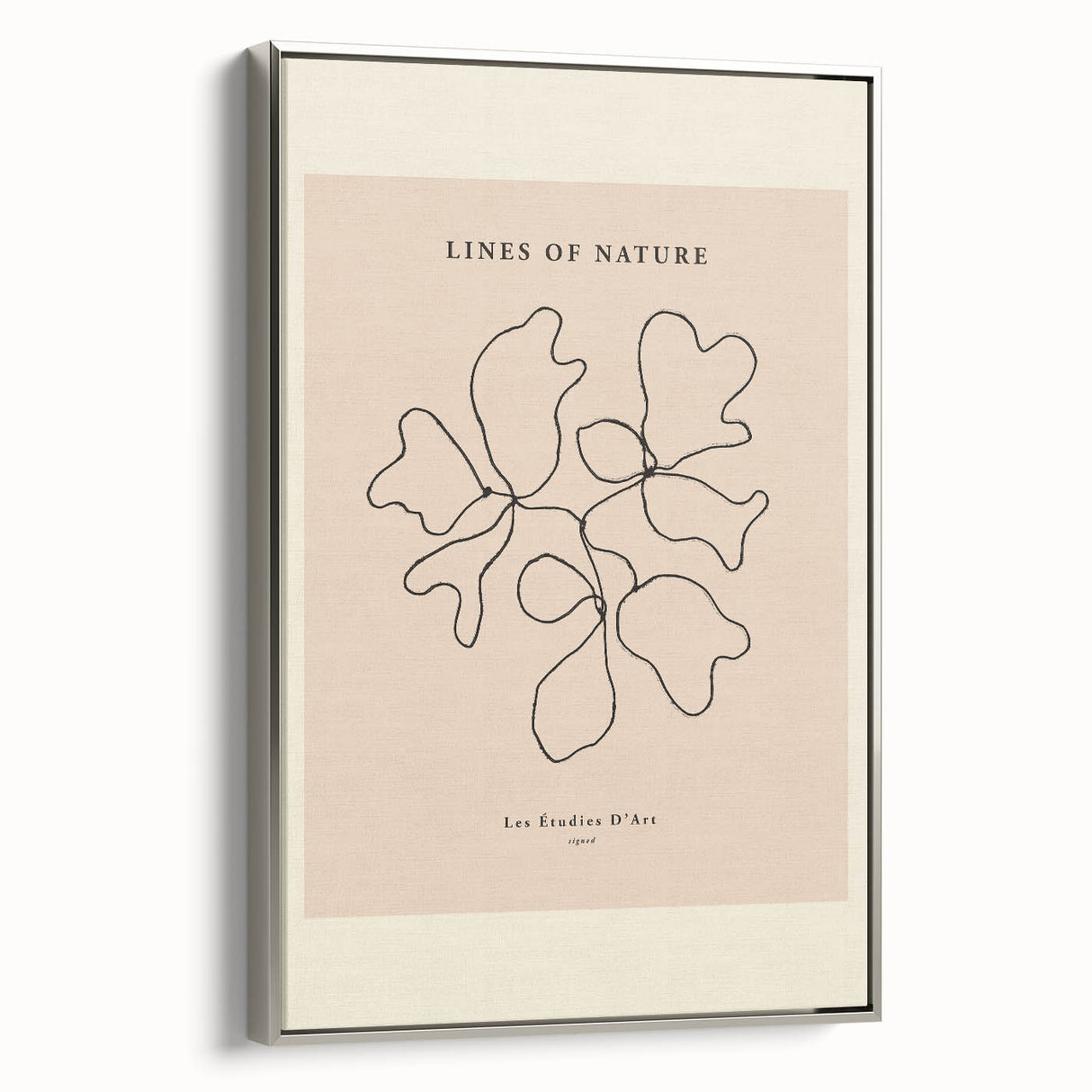 Minimalist Nature Line Art – Abstract Botanical Design for Modern Decor