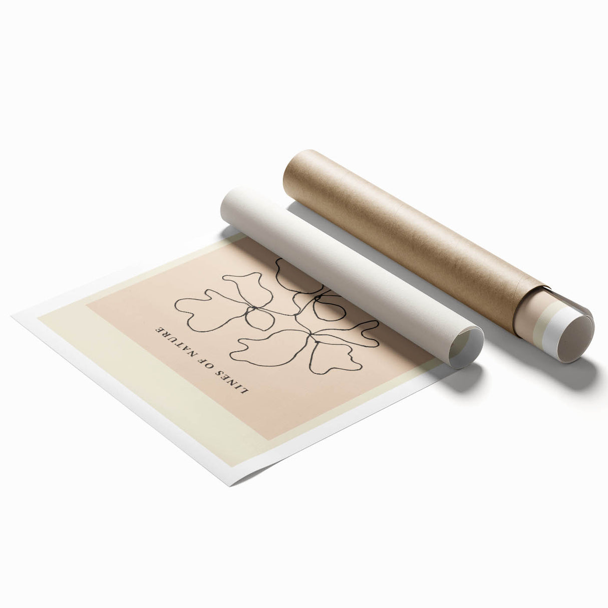 Minimalist Nature Line Art – Abstract Botanical Design for Modern Decor