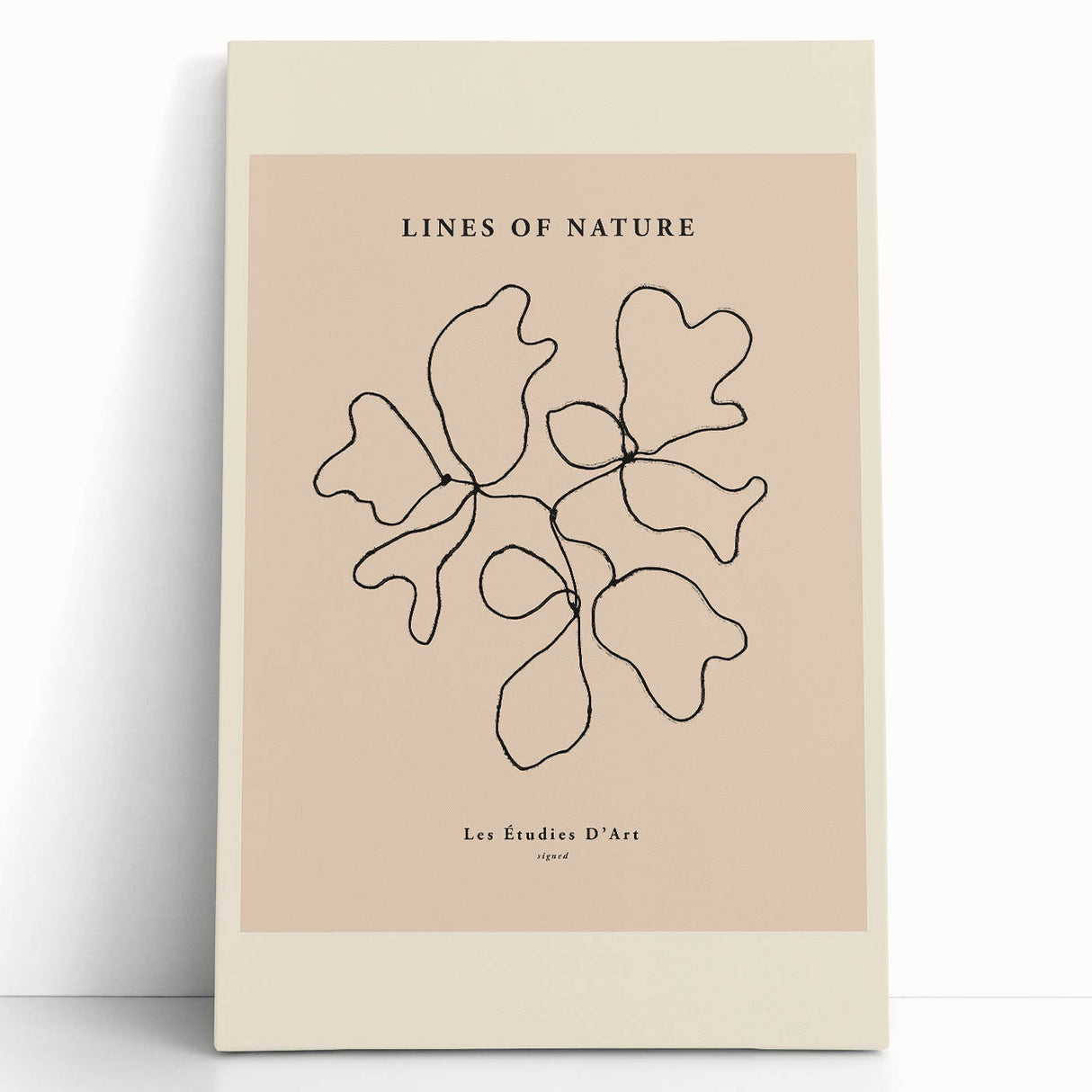 Minimalist Nature Line Art – Abstract Botanical Design for Modern Decor