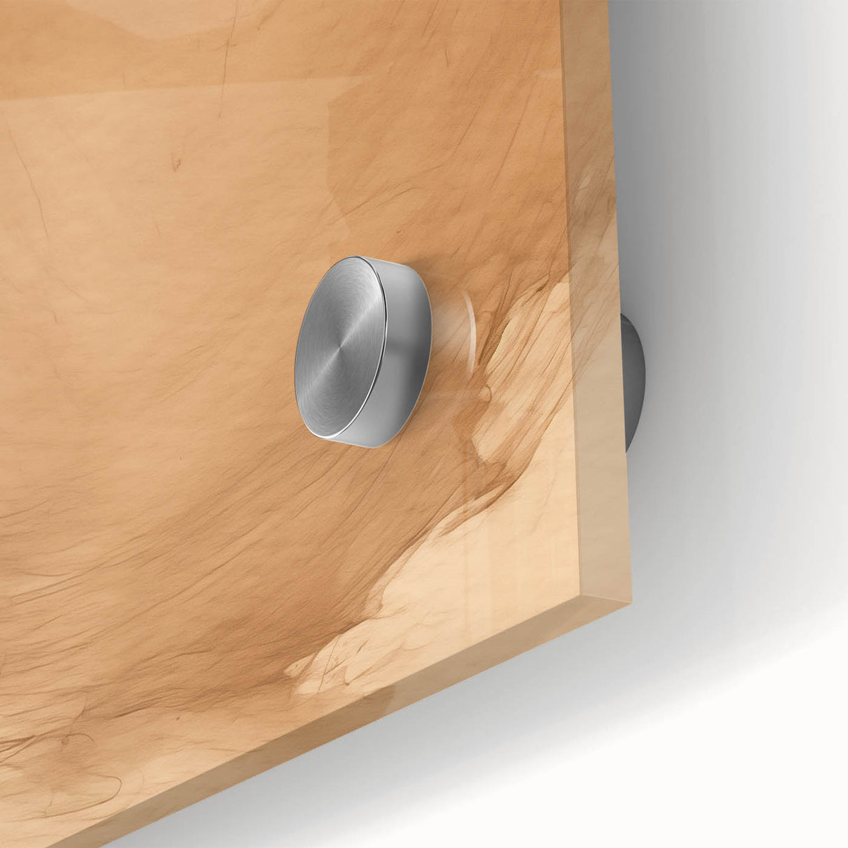 Minimalist Wall Art: Abstract Beige and Brown Minimal Art Print