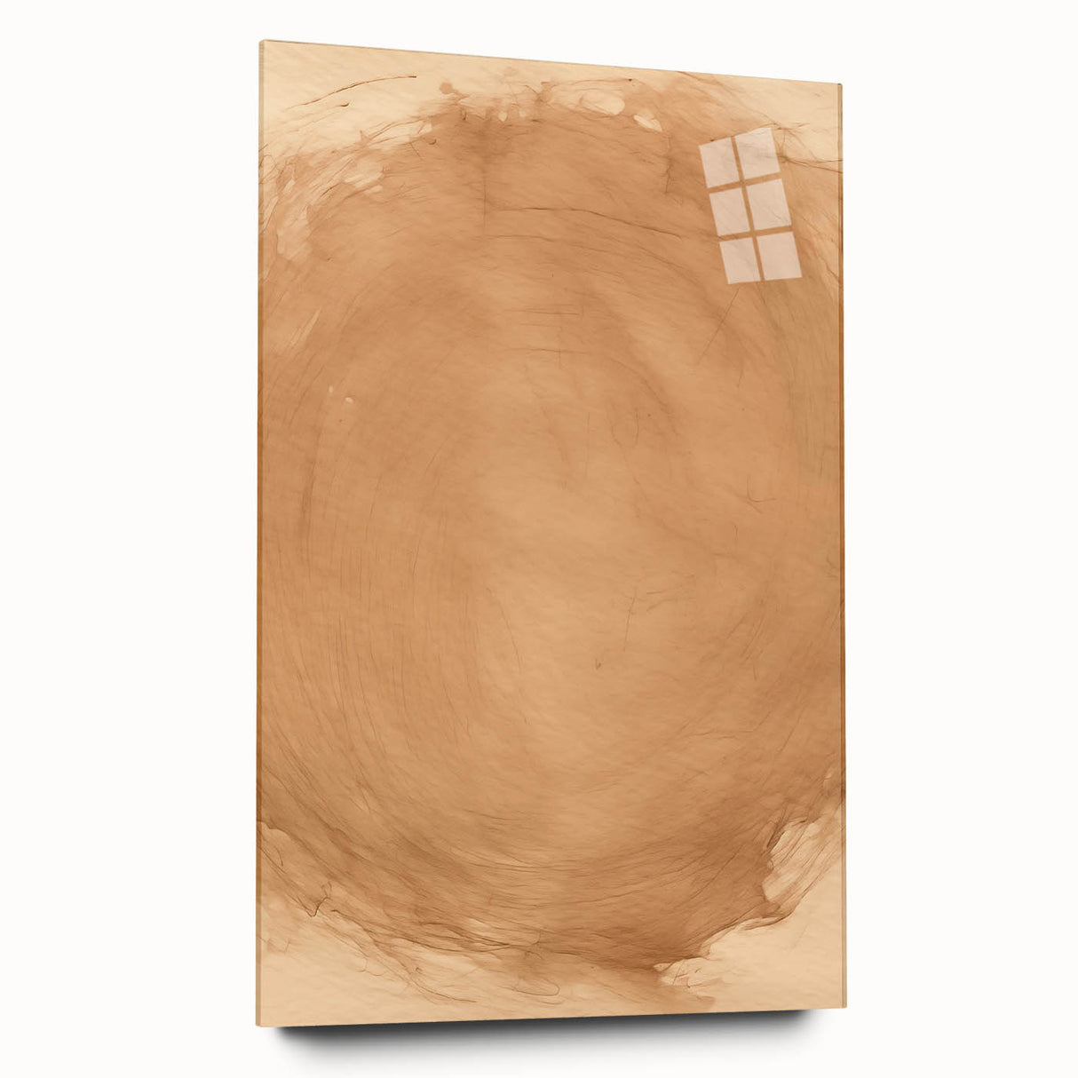 Minimalist Wall Art: Abstract Beige and Brown Minimal Art Print