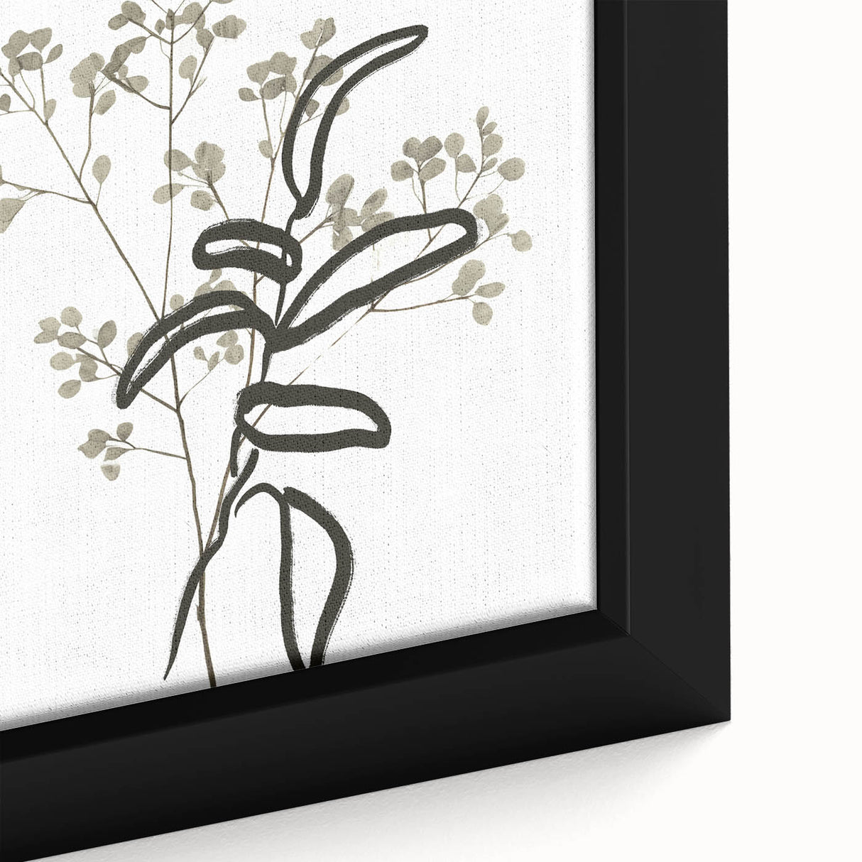 Minimalist Botanical Wall Art: Modern Nature-Inspired Line Art Print