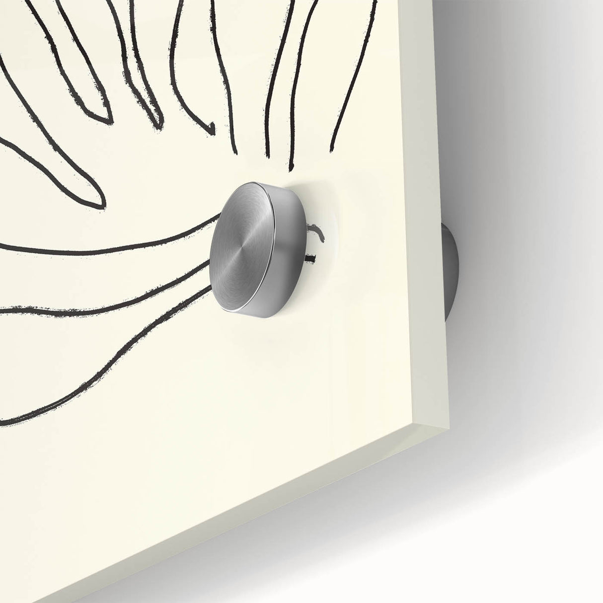 Minimalist Botanical Line Art: Elegant Abstract Leaf Design