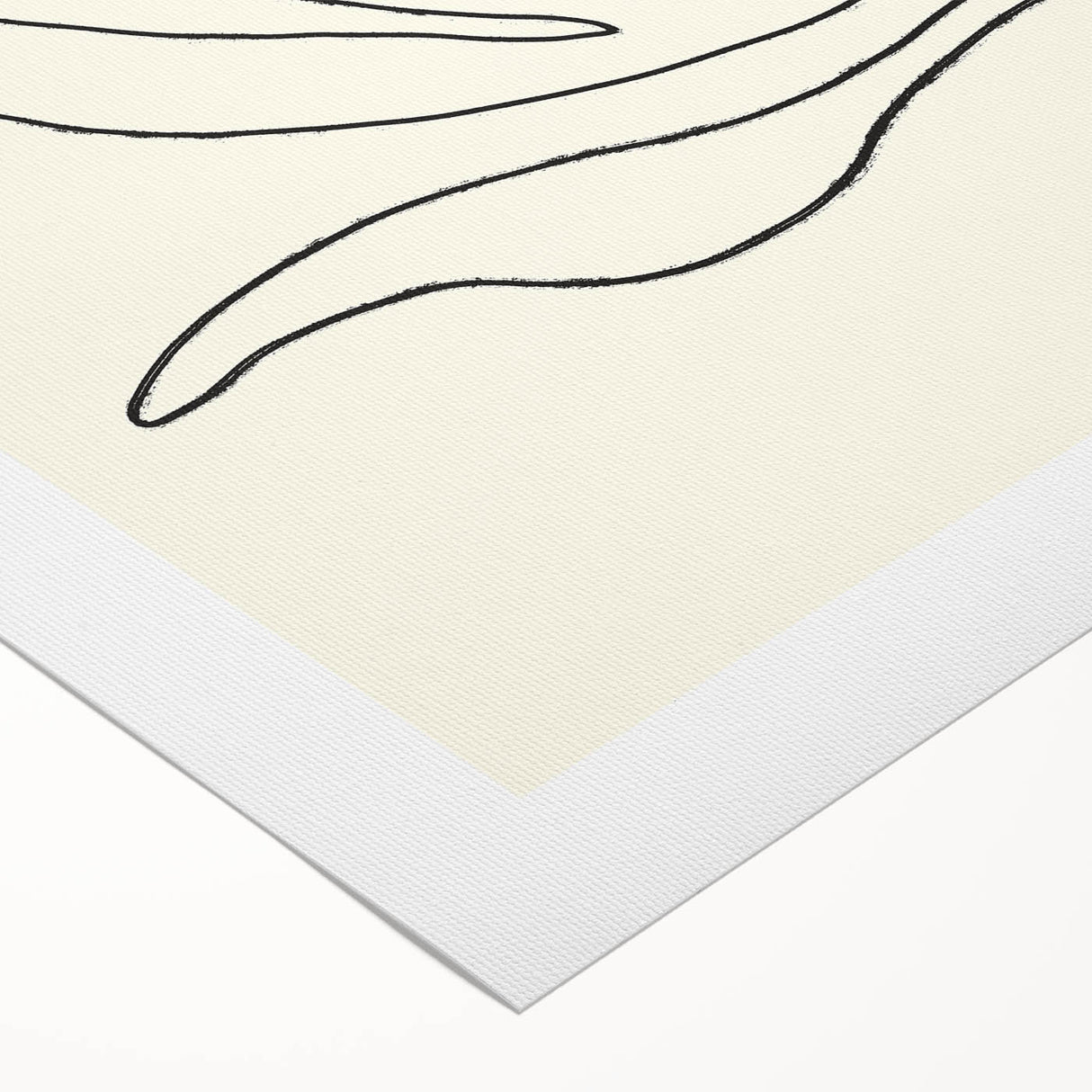 Minimalist Botanical Line Art: Elegant Abstract Leaf Design