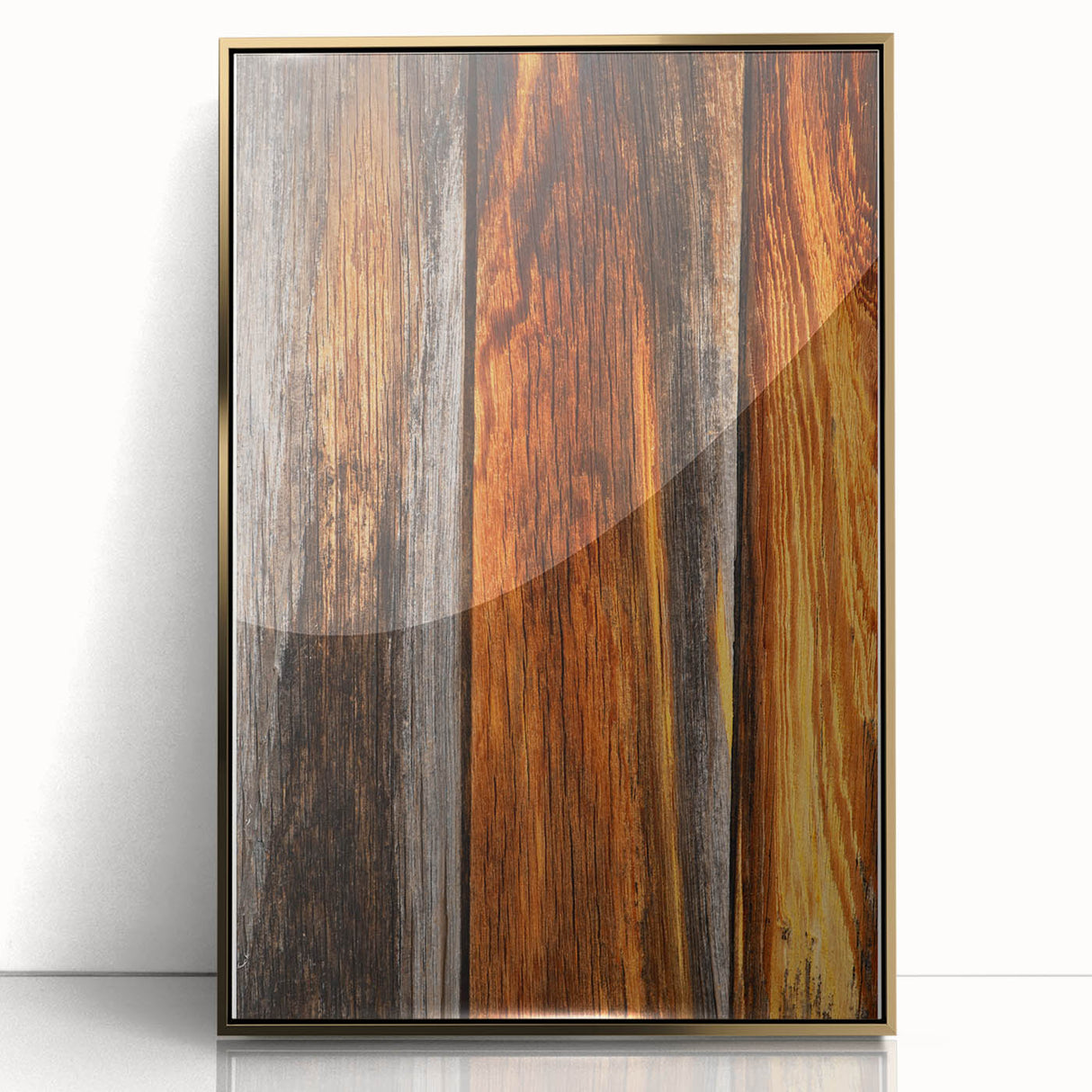 Rustic Wall Art - Weathered Wooden Planks for Farmhouse Decor Charm