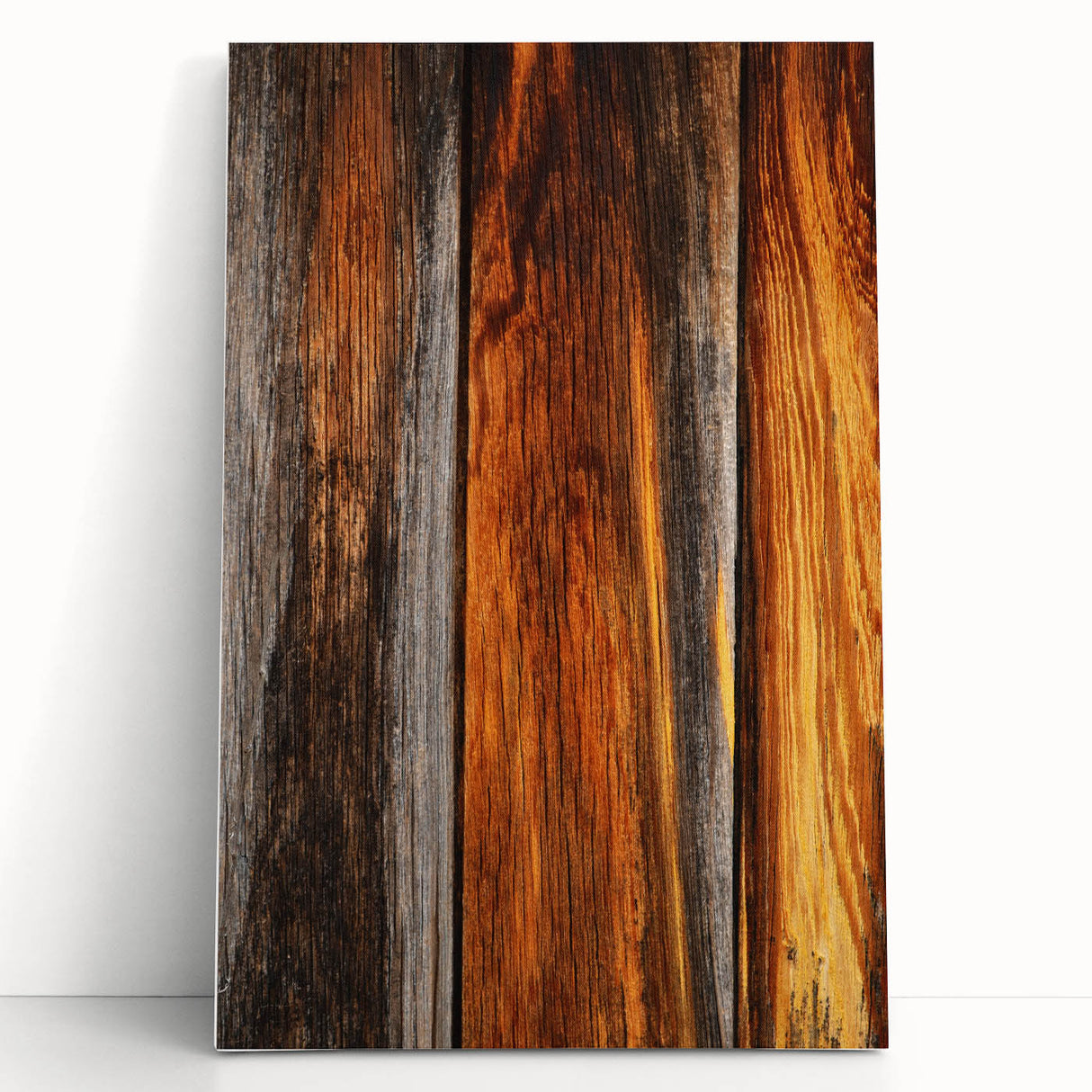 Rustic Wall Art - Weathered Wooden Planks for Farmhouse Decor Charm