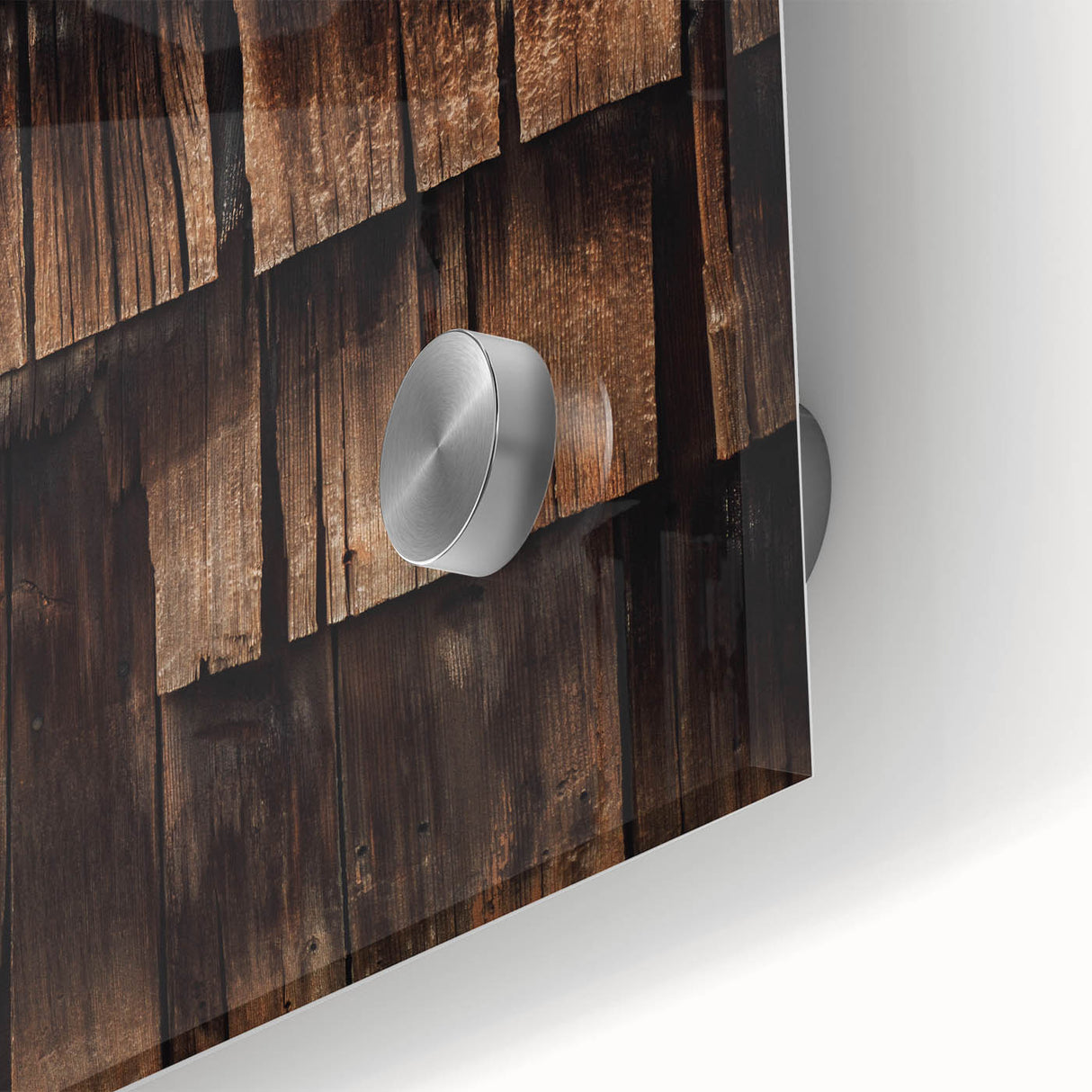 Rustic Wall Art - Weathered Wooden Shingles for Farmhouse Decor Charm