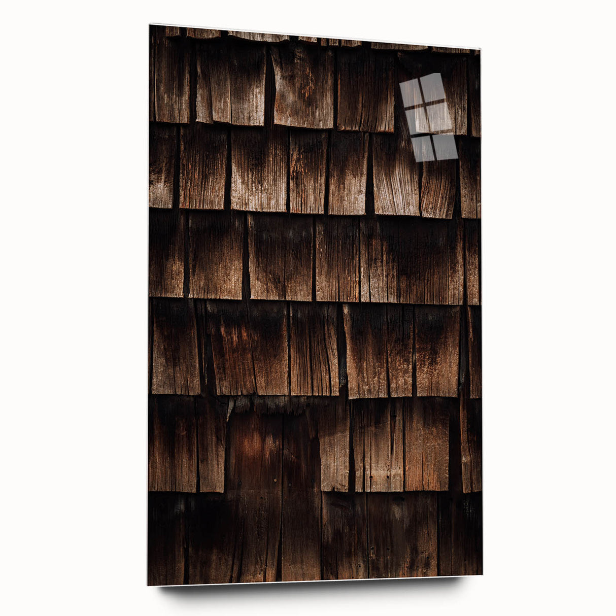 Rustic Wall Art - Weathered Wooden Shingles for Farmhouse Decor Charm