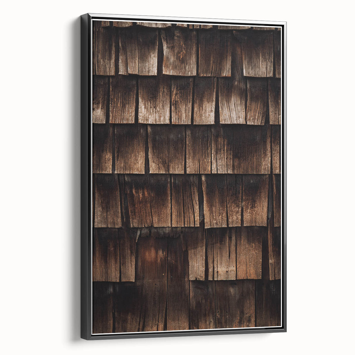 Rustic Wall Art - Weathered Wooden Shingles for Farmhouse Decor Charm