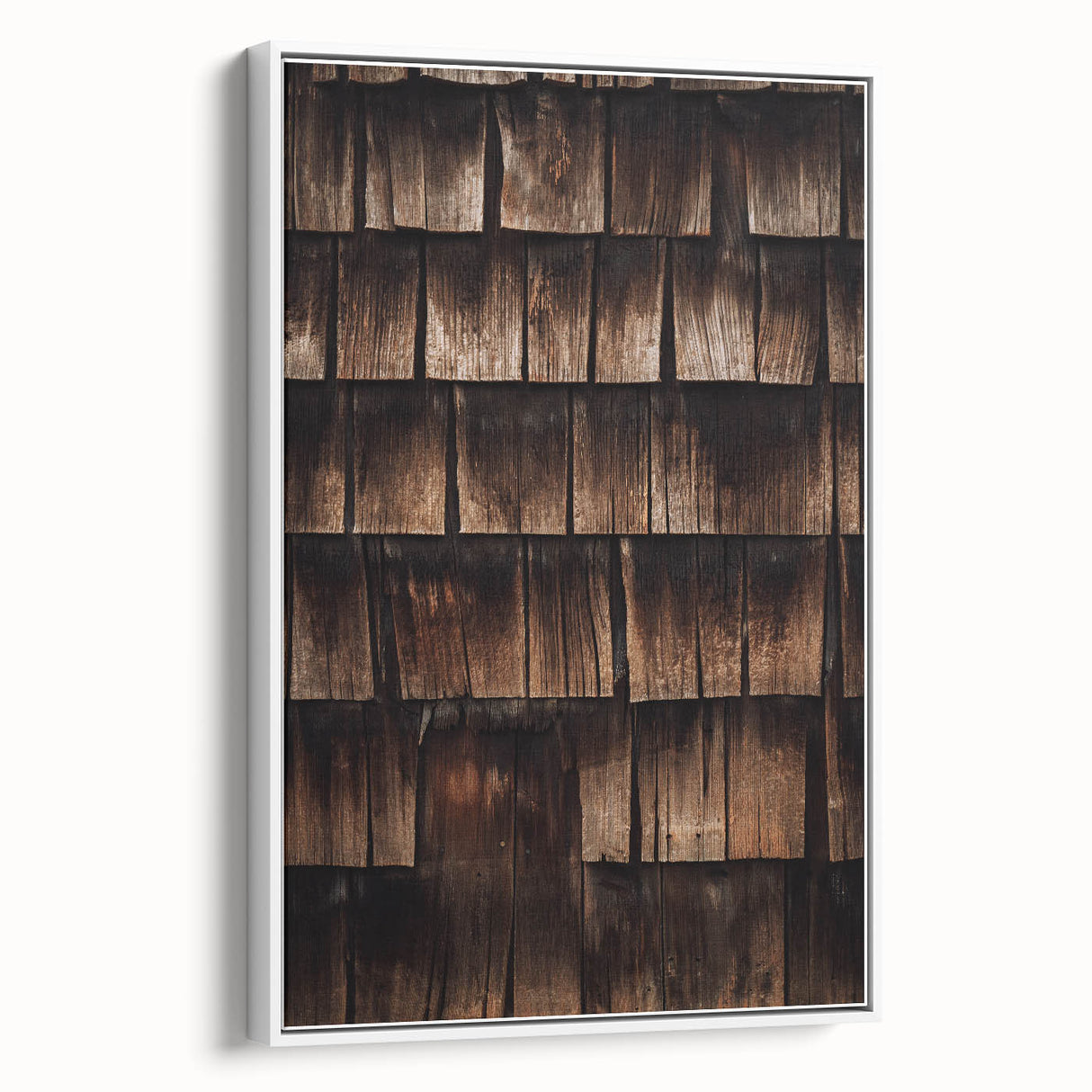 Rustic Wall Art - Weathered Wooden Shingles for Farmhouse Decor Charm