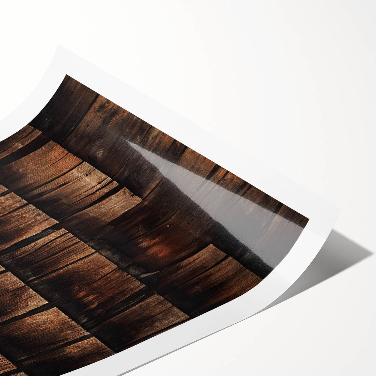 Rustic Wall Art - Weathered Wooden Shingles for Farmhouse Decor Charm