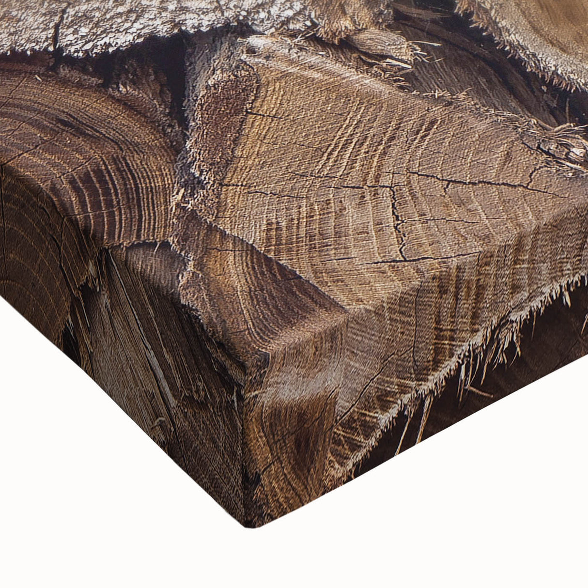 Rustic Wall Art - Stacked Firewood for Cozy Farmhouse Decor