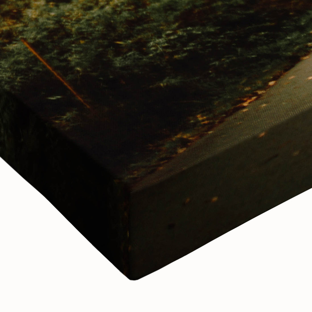 Rustic Landscape Art - Serene Country Road with Distant Red Barn