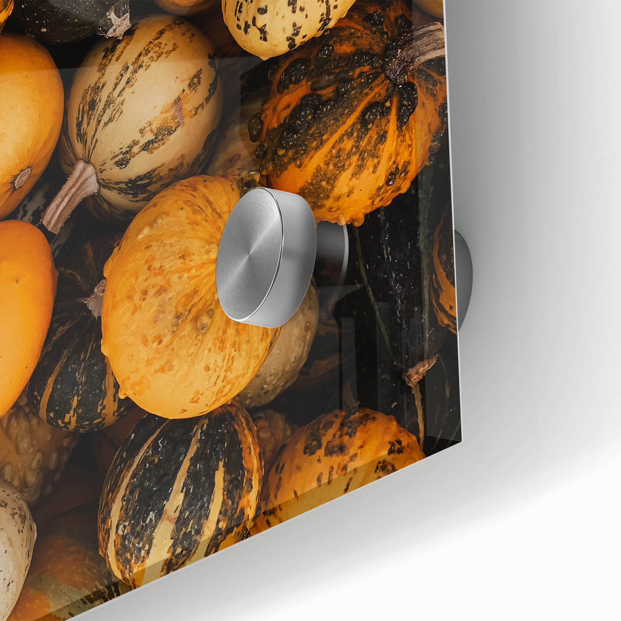 Rustic Fall Wall Art - Decorative Gourds and Pumpkins for Farmhouse Decor