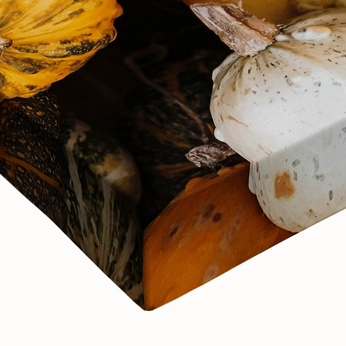 Rustic Fall Wall Art - Decorative Gourds and Pumpkins for Farmhouse Decor