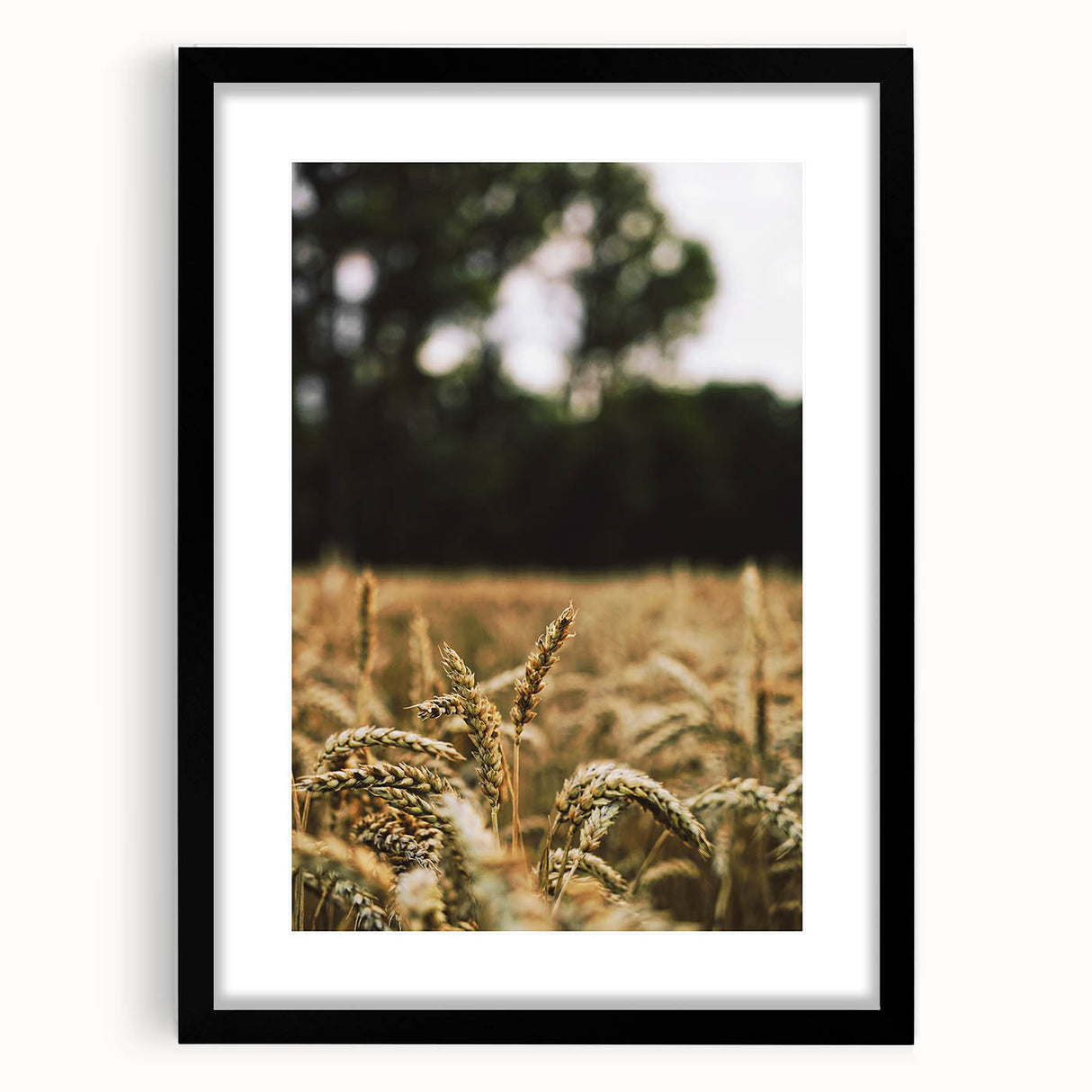 Rustic Wheat Field Wall Art - Nature-Inspired Farmhouse Decor