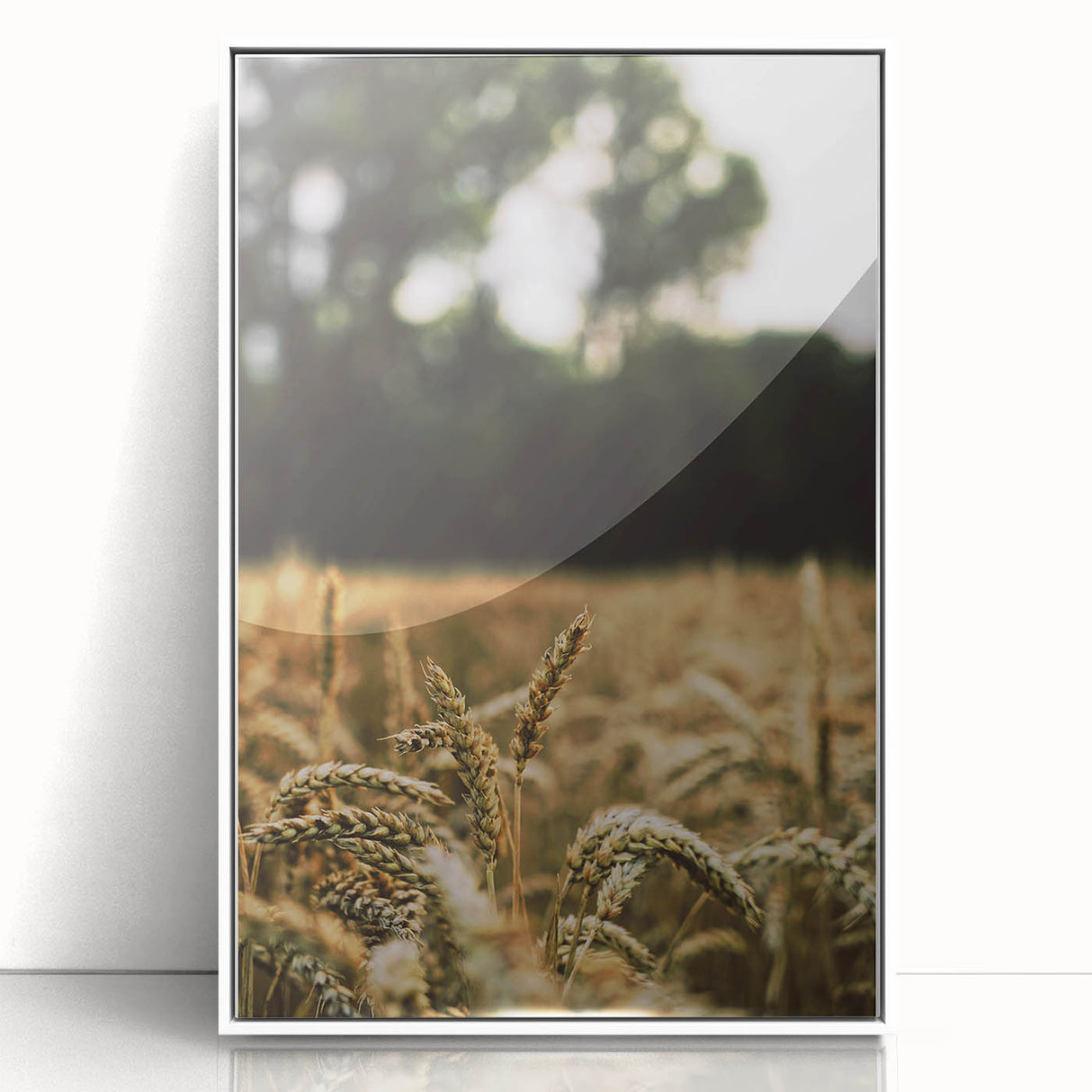 Rustic Wheat Field Wall Art - Nature-Inspired Farmhouse Decor