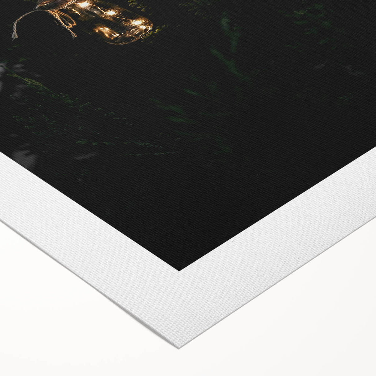 Rustic Jar Lights Wall Art - Fairy Lights in Mason Jars for Cozy Decor