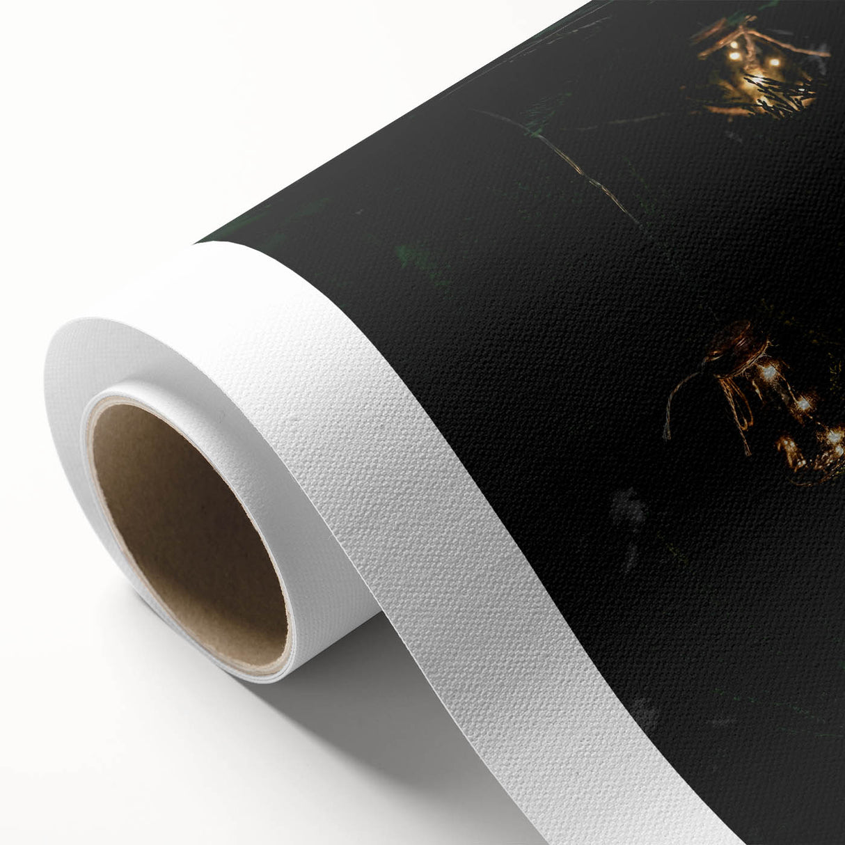 Rustic Jar Lights Wall Art - Fairy Lights in Mason Jars for Cozy Decor