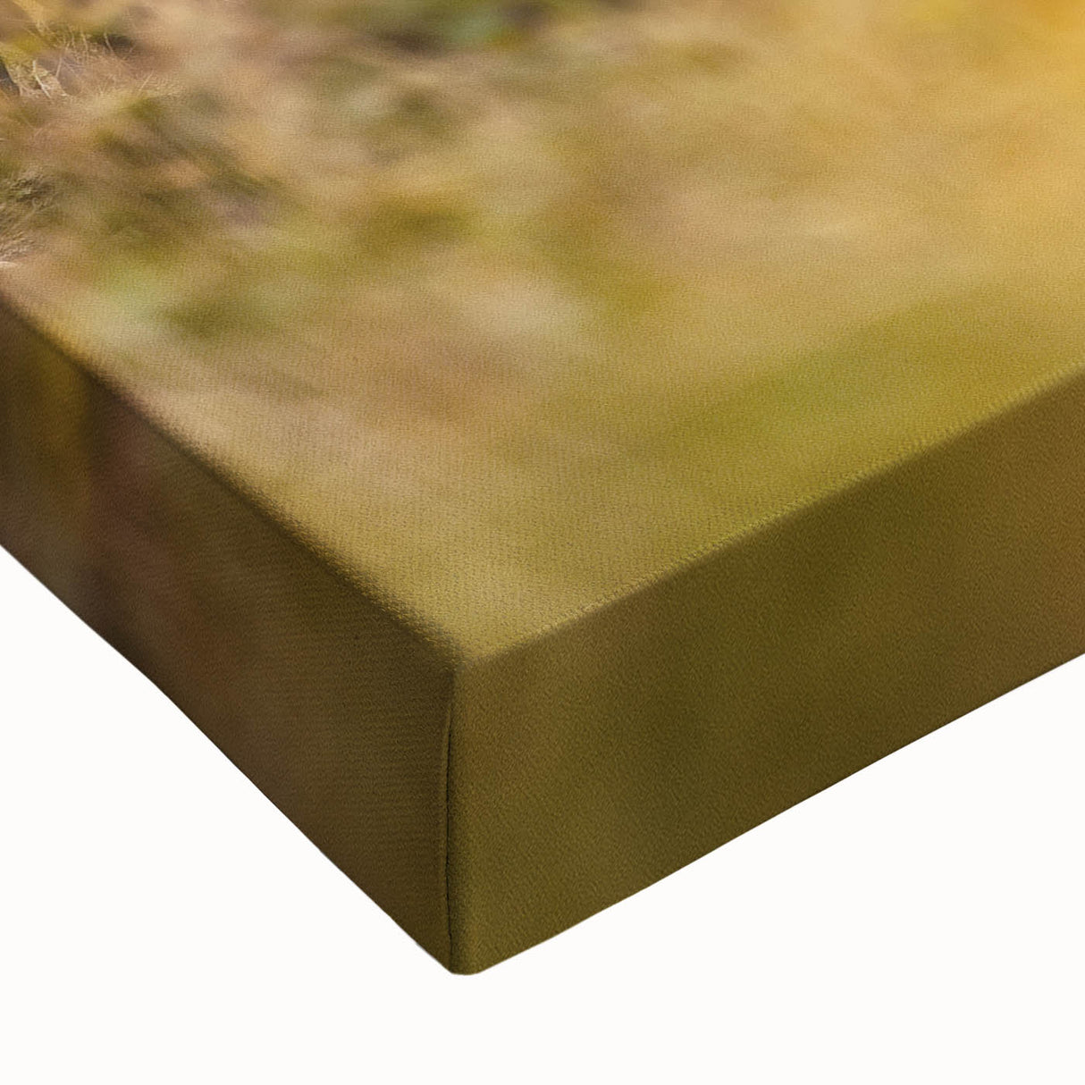 Rustic Mountain Landscape with Grazing Horses – Farmhouse Wall Art