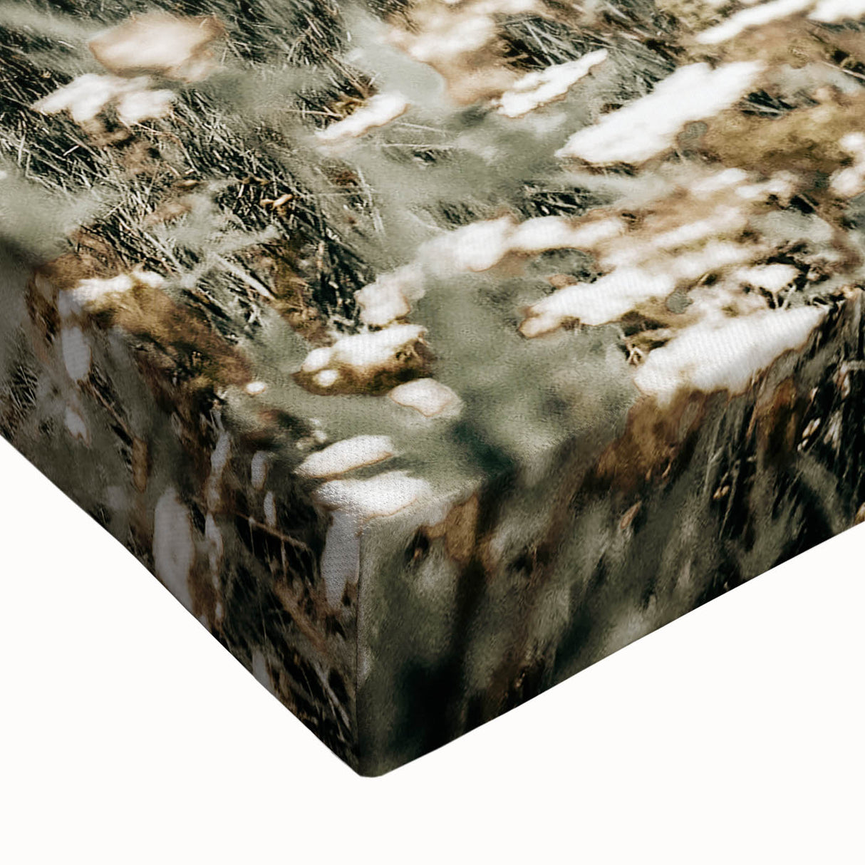 Rustic Barn with Wildflowers Wall Art – Farmhouse Nature-Inspired Decor