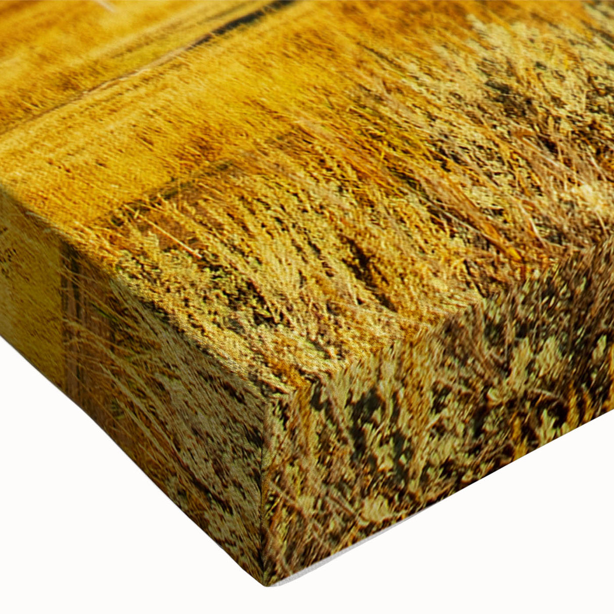 Rustic Barn with Mountain Range – Farmhouse Vintage Landscape Wall Art