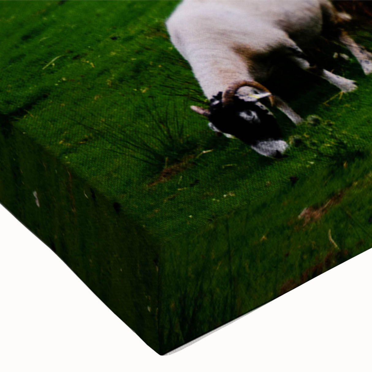 Rustic Wall Art - Farmhouse Barn Landscape with Rolling Green Hills