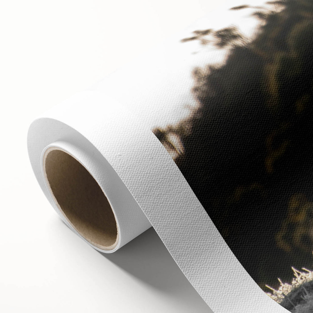 Lone Cow at Dusk Wall Art | Rustic Farmhouse Animal Decor | Nature Print