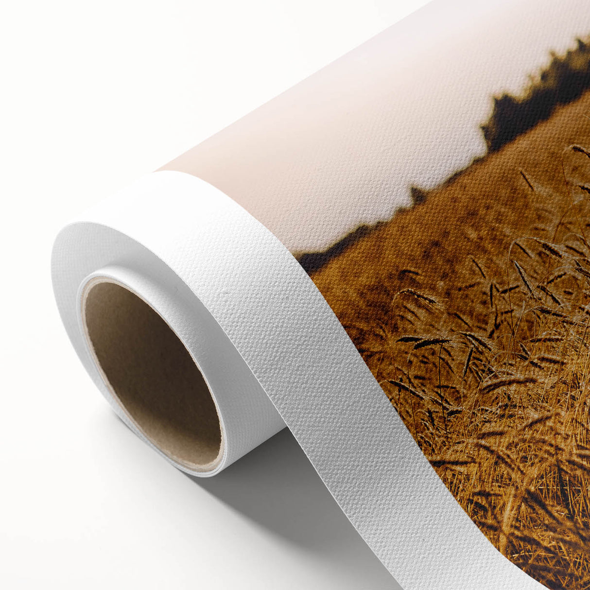 Golden Wheat Field Rustic Wall Art - Farmhouse Nature Decor for Homes