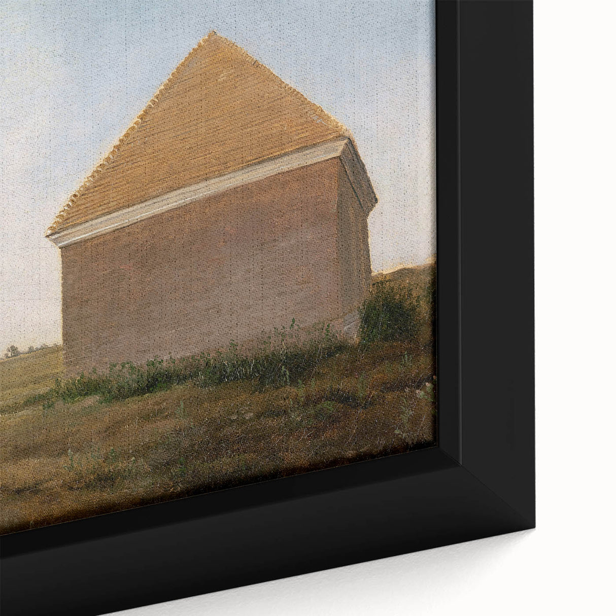 Romanticism Art: Newmarket Heath Landscape by George Stubbs